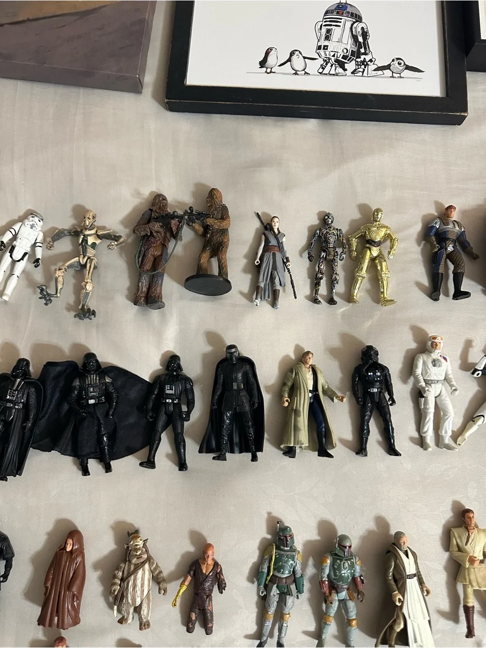 Star Wars multiple rows